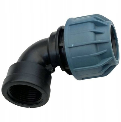Kënde lidhës tubi Alfa Unidelta ALFA RK, PE 32mm, filetë e brendshme 1", PN10