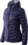 Женска јакна Hi-Tec Lady Nahia, изолирана, со капулача, сино сива, L