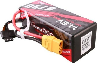 Литиум-полимер батерија Gens Ace 6750mAh, 14.8V 4S 60C, XT90 JST-XH