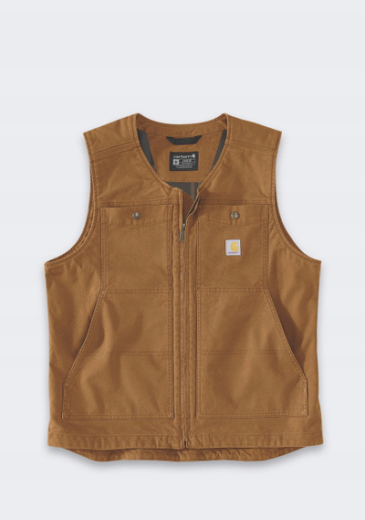 Jeletkë Carhartt Montana Relaxed Fit Duck për burra, madhësia S, ngjyrë kafe Carhartt Brown