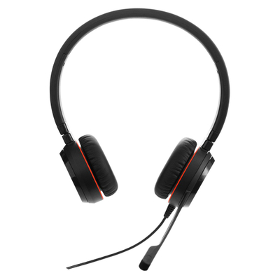 Kufje Jabra Evolve 20 UC Duo, USB, të zeza