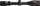 Shënjestër optike Focus In Sight 3-9x40 AO, montim 1", e zezë