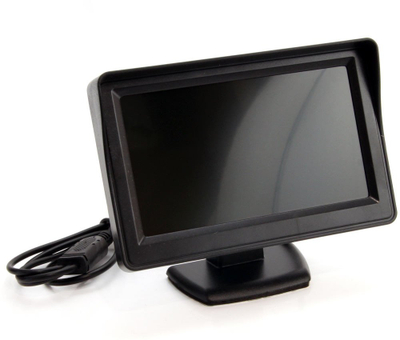 Sensor parkimi AMiO TFT01, ekran 4.3", kamerë XD-315 LED, 4 sensorë argjendi