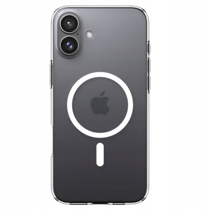 Kapak telefoni Spigen Liquid Crystal MagSafe për iPhone 17, transparent, i bardhë