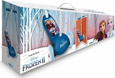 Trotinet Stamp Frozen 2, 3 rrota, për kalamoj, blu