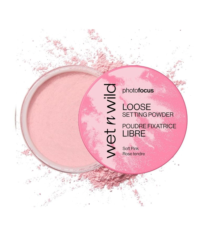 Pudër pluhur Wet n Wild Photo Focus Loose Setting Powder, Soft Pink, 20gr