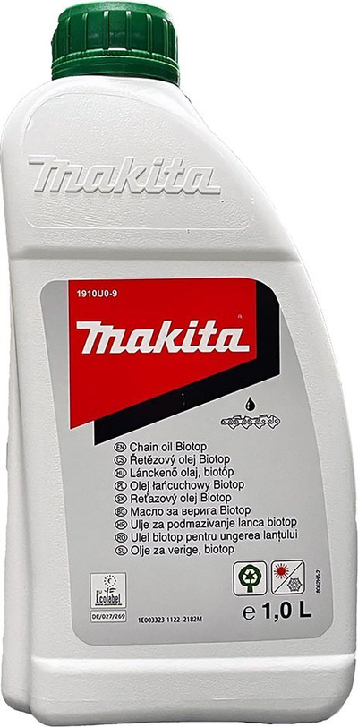 Vaj zinxhiri Makita Biotop, 1L, për sharra elektrike