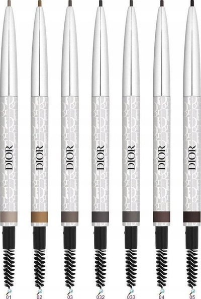 Laps vetullash Dior Diorshow Brow Styler, i hollë, i papërshkueshëm nga uji, kafe
