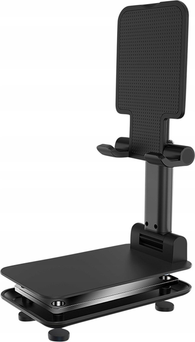Mbajtës telefoni dhe tableti Xrec Holder Stand, universal, palosës, i zi