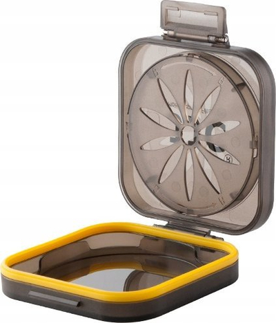Kuti filtra fotografikë JJC Moisture Proof Small, 37mm 55mm, kundër lagështisë, gri