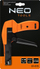 Pistolë për lidhse kabllosh NEO Tools 01-615, me prerje automatike, çelik, portokalli