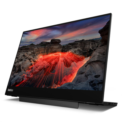 Пренослив монитор Lenovo ThinkVision M14t Gen 2, 14\", 2.2K екран на допир, црн