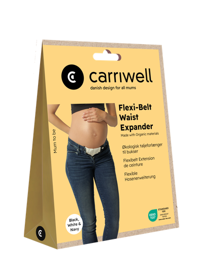 Shtrëngesë shtatzënie Carriwell Flexi Belt, elastik, i rregullueshëm, blu e errët
