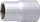 Çelës kokë Unior 190, 1/2", 21mm, krom i argjendtë