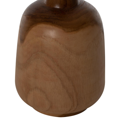 Set dekor shishe teak natyral 3-pjesësh (HM7717)
