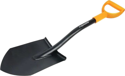 Lopatë makine Fiskars Solid 1066715, 80cm, çelik, portokalli