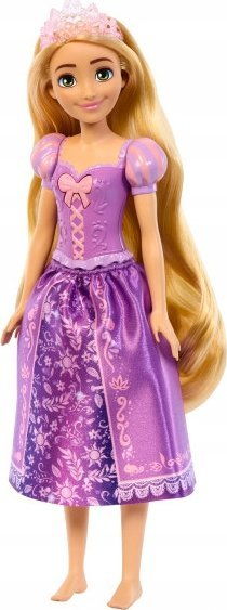 Kukull këngëtare Disney Rapunzel Mattel HPH59, me muzikë, fustan lejla