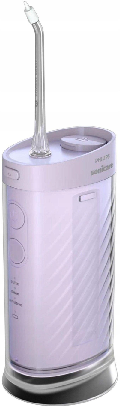 Irigator oral Philips Compact Flosser1000 HX3333/23, me ujë, dizajn kompakt, i bardhë