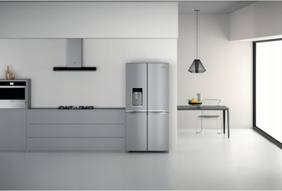Frigorifer Whirlpool WQ9I MO1L, 4 derë, 554L, A+, inoks