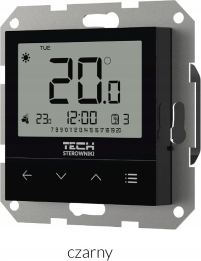 Termostat dhome Tech Wired F-4Z v1, program javor, ekran LCD, i zi