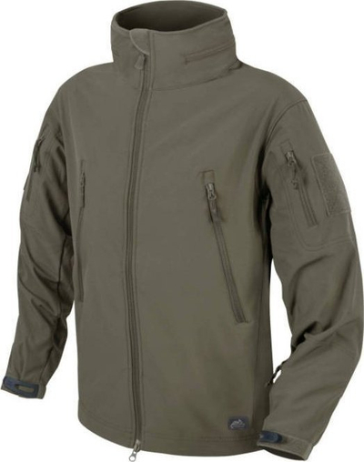 Jakne softshell Helikon Gunfighter Shark Skin, Taiga Green, S, e gjelbër