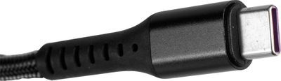 Kabllo 3 në 1 NEO TOOLS GD038, 1.2 m, USB A në Lightning USB C Micro USB, gri
