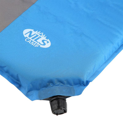 Dyshek kampingu vetë-fryrës Nils Extreme NC4340, 1.3 kg, me komplet riparimi, blu-gri