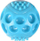 Lodër top për qen Wido Blue Ball, TPR, 8 cm, blu