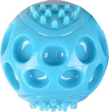 Lodër top për qen Wido Blue Ball, TPR, 8 cm, blu