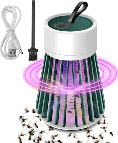 Lampë kundër insekteve Mozos BG-002-GRN, LED UV, 1200mAh, e gjelbër