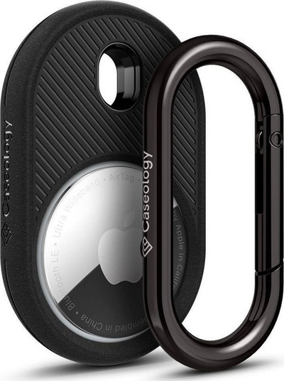 Varëse Caseology Vault për Apple AirTag (CSL005BLK), e zezë