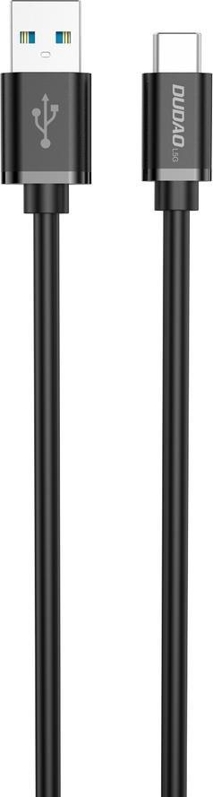 Kabllo Dudao USB-A - USB-C, 1m, e zezë