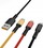 Set karikues 3 në 1 USB, kabllo Type C, adapter muri, i bardhë