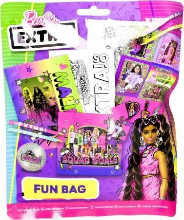 Set dhuratë Barbie Extra Gift Set, me aksesore loje, shumëngjyrësh