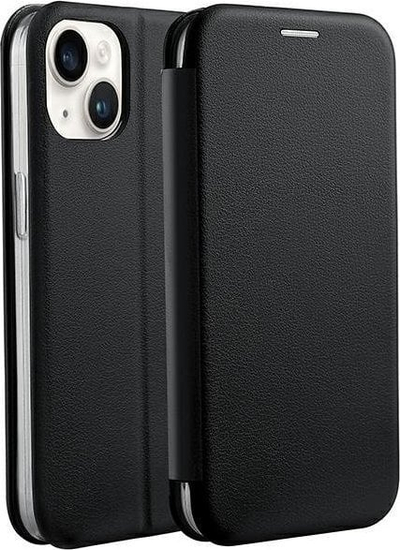 Kapak-portofol Beline Book Magnetic për iPhone 14 Plus 6.7", me kapak, i zi