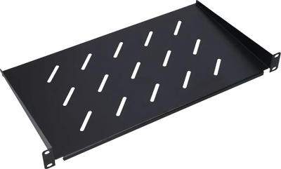 Rafineri rack Extralink 1U, për kabinet 19", e zezë