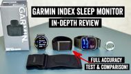 Monitor gjumi Garmin Index Sleep Monitor, madhësia S M, lidhje me aplikacion Garmin, i zi