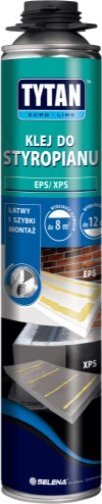 Ngjitës poliuretani Tytan EPS XPS, për stiropor, 750ml