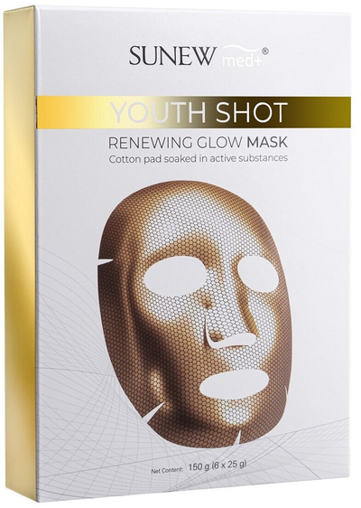 Maskë fytyre Sunewmed+ Youth Shot Renewing Glow, kundra rrudhave, hidratim i fortë