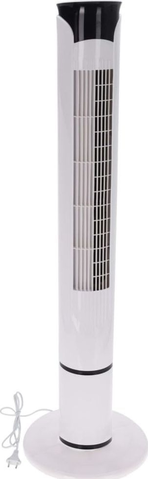 Ventilator kolonë Excellent Electrics, 45W, me telekomandë, i bardhë