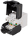 Konektor Keystone Lanberg KSU6-4000, RJ45 CAT6 UTP, i zi dhe i bardhë