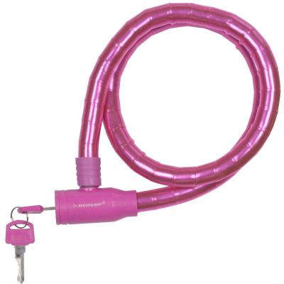 Dry spirale Dunlop, 80 cm, për biçikletë dhe motor, rozë