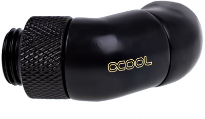 Lidhës rrotullues për ftohje me ujë Alphacool 17250, G1/4" mashkull në G1/4" femër, metalik