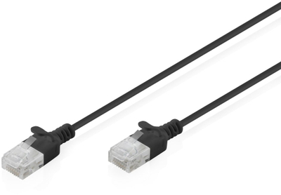 Kabllo rrjeti Digitus Patchcord Slim DK-1618-050S-BL, Cat.6 U/UTP, 5m, i zi