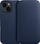 Këllëf tip libër Futera Dual Pocket për Xiaomi Redmi Note 13 Pro Plus 5G, me xhepa kartash, lëkurë eko, blu navy
