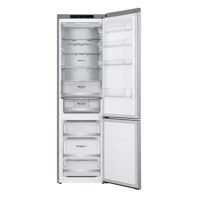 Frigorifer i kombinuar Beko GBV7280DPY, Total No Frost, klasa D, 59.5 cm, argjendtë