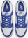 Atlete Nike Dunk Low M FN3416-001, lëkurë, të bardha me blu