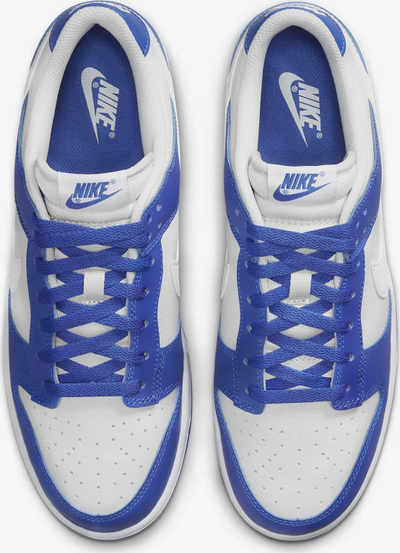 Atlete Nike Dunk Low M FN3416-001, lëkurë, të bardha me blu