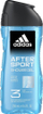 Xhel dushi Adidas After Sport 3in1, 250ml, për trup, flokë dhe fytyrë