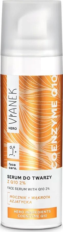 Серум за лице Vianek Hero Rejuvenating, коензим Q10, 30 ml